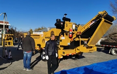 2019年，长春市伊通河设施维护处采购一台Rayco大型粉碎机1754.